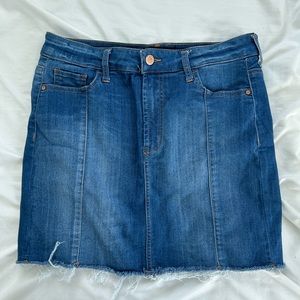 Jean skirt- never worn- great condition